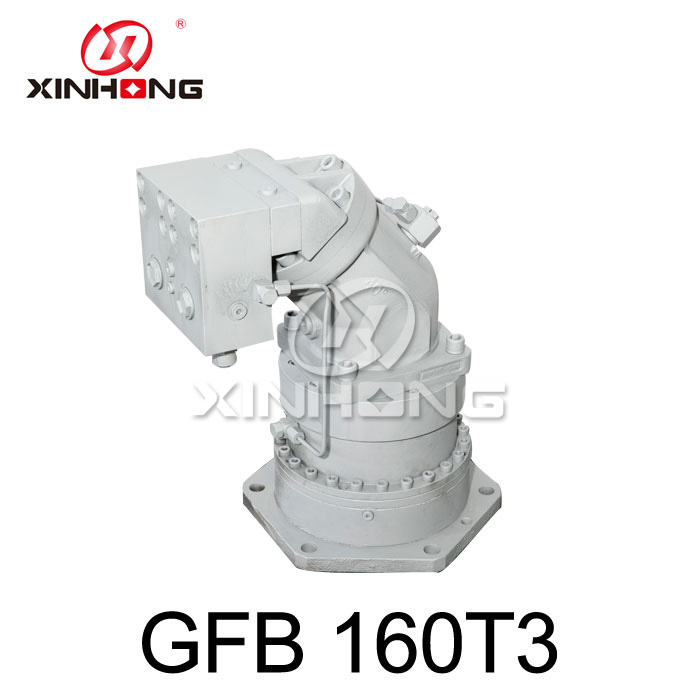 Hydraulisk hastighetsredusering for rotasjon
